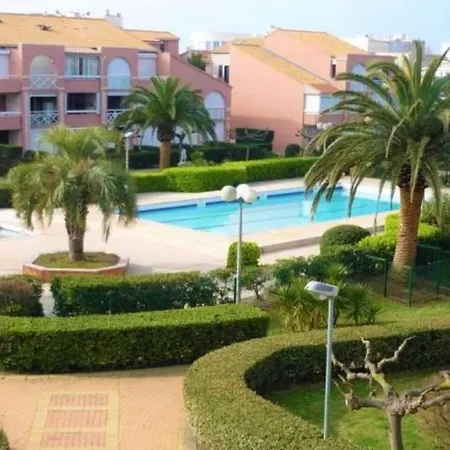 Appt T2 Climatise, Climatisation Neuve Cette Annee!, Piscine, La Plage A 130M! Parking Prive Clos, Lave-Linge, Lave-Vaisselle, Draps, Linge Et Menage Inclus! Palavas-les-Flots