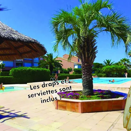 Appt T2 Climatise, Climatisation Neuve Cette Annee!, Piscine, La A 130m! Parking Prive Clos, Lave-linge, Lave-vaisselle, Draps, Linge Et Menage Inclus! Lejlighed *