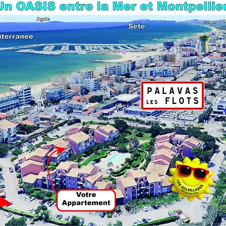 Appt T2 Climatise, Climatisation Neuve Cette Annee!, Piscine, La A 130m! Parking Prive Clos, Lave-linge, Lave-vaisselle, Draps, Linge Et Menage Inclus! *