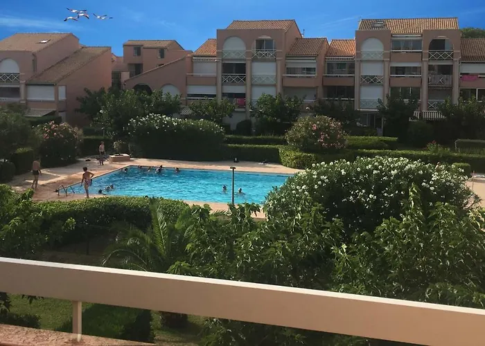 Appt T2 Climatise, Climatisation Neuve Cette Annee!, Piscine, La A 130m! Parking Prive Clos, Lave-linge, Lave-vaisselle, Draps, Linge Et Menage Inclus! Апартаменты
