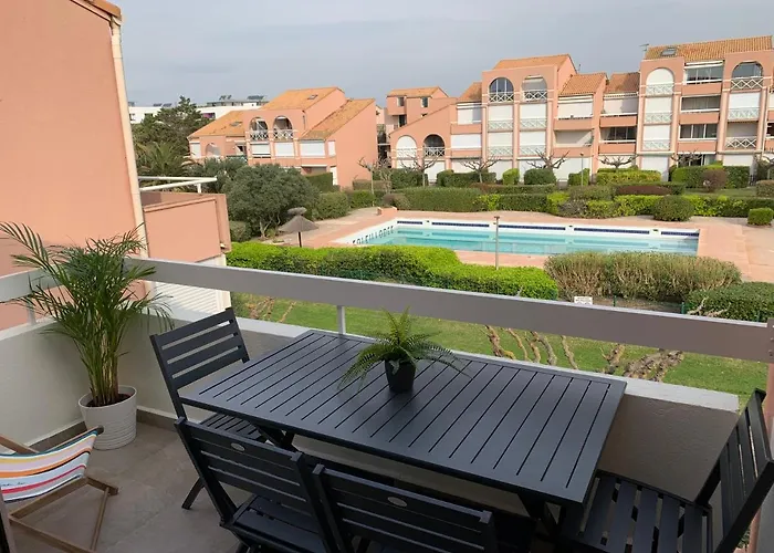 Appt T2 Climatise, Climatisation Neuve Cette Annee!, Piscine, La A 130m! Parking Prive Clos, Lave-linge, Lave-vaisselle, Draps, Linge Et Menage Inclus! * Палава-ле-Фло